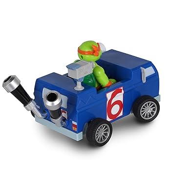 ミュータント タートルズ レオナルド Kart Racer ラジコン RC Amazon.com: Nick Kart Racers - 2.4GHz RC TMNT in Party Wagon